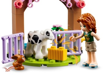 Lego Friends 42607 Calustek Shed Осенний коровье сад кролика с блоками