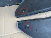 фото thumb №13, 11 mercedes w124 sedan захист оббивка стійка c заднього сірий do 89r