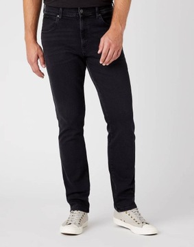 WRANGLER TEXAS SLIM BLACK CROW W12SHP363 35/34