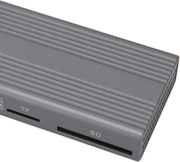 Дисковый корпус M.2 NVME SSD 2в1 с HUB USB 3.1 3.2 gen2 кард-ридер