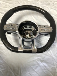 фото thumb №6, Mercedes s w222 amg кермо карбон алькантара