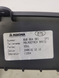 фото thumb №5, Бардачок полиця тунель audi a4 b9 8w0864981