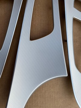 фото thumb №10, Audi a6 c7 планки серебристый ur3 декоративный decory обивка дверь пробег 26 km