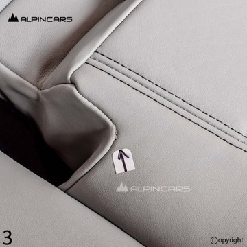 фото thumb №12, Bmw f90 m5 g30 оббивка сидіння merino silverstone