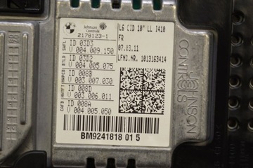 фото thumb №10, Систем навігації bmw 7 f01, f02 9206444 3.0l дизель 180kw 2011