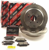 фото thumb №1, Гальмівні диски гальмівні колодки задня honda cr-v ii iii iv + безкоштовно паста монтажна