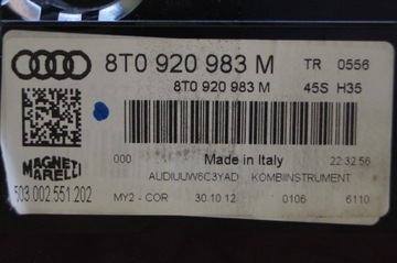 фото thumb №10, Спідометр  прилади audi a5 8t рестайлінг 2.0 tdi 8t0920983m