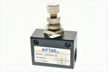 ДРОССЕЛЬНЫЙ И ОБРАТНЫЙ КЛАПАН AIRTAC ASC20008 1/4-1/4