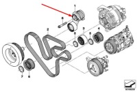 фото thumb №10, Натягувач ремінь bmw 7 f01 11287627052 7627052 3.0 бензин