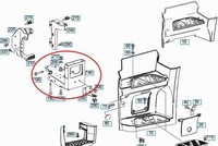 фото thumb №3, Кронштейн порог левый mercedes actros mp4