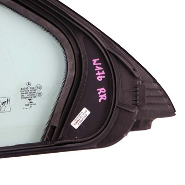 фото thumb №10, Mercedes w176 скло бокова трикутник праві зад as2 a1767300400