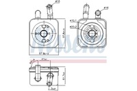 фото thumb №13, Радіатор оливи nissens 90853