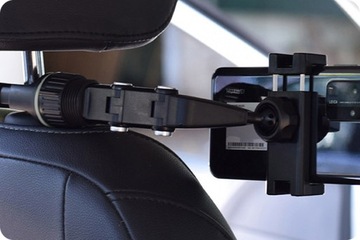 Держатель телефона для автомобильного зеркала заднего вида на 360°.