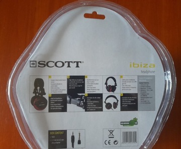 DJ SCOOT DJ Наушники Ibiza Новая упаковка!