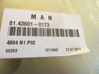 фото thumb №5, Воздушная подушка подушка подвески pneumatcznego man tga tgm tgx 81.43601-0173 oem номер