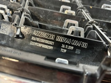 фото thumb №7, Mercedes s w222 lci решітка / решітка радіатора - 15003