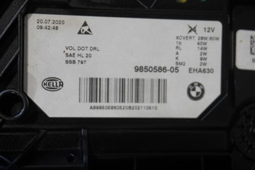 фото thumb №9, Капот pas лампи led bmw g30 g31 lci 540i usa 475