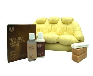 ZESTAW DO SKÓR NATURALNYCH czyszczenie + konserwacja UNITERS Leather Master