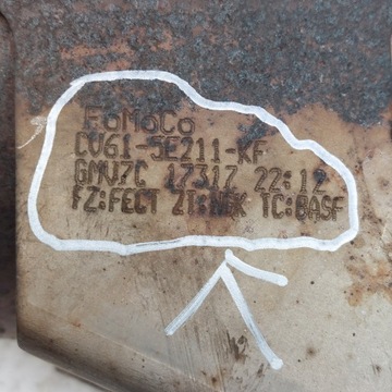 фото thumb №7, Ford focus mk3 st 2,0 ecoboost каталізатор cv61-5e211-kf