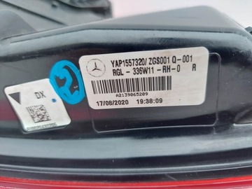 фото thumb №6, Mercedes e класс w213 рестайлинг лампа правая зад задняя