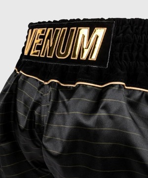 Venum Attack Spodenki do Muay Thai Czarno-Złote L