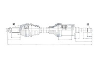 фото thumb №11, Піввісь привідна bmw x5 e70 06- x6 e71 08- права nty