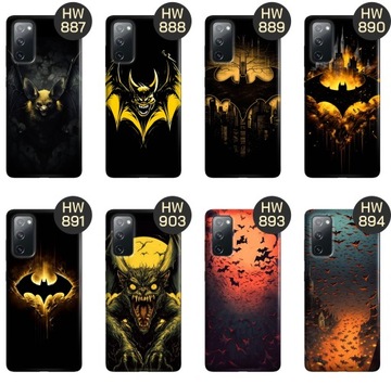 ETUI DO SAMSUNG GALAXY S20 FE / 5G WZORY NIETOPERZ BAT OBUDOWA POKROWIEC