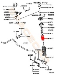 фото thumb №13, Защита заднего амортизатора. febest: mshb-e55r