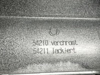 фото thumb №10, Задняя накладка спойлер mercedes glk w204 lift - лак - задняя