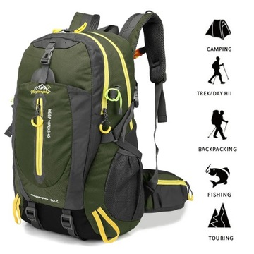40L Outdoor Bags Water Resistant Travel Backpack