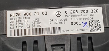 фото thumb №7, Спідометр  mercedes w176 1.6 cgi a1769002103 європа