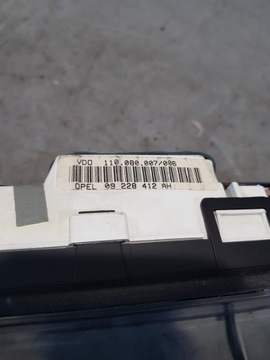 фото thumb №6, Omega b fl 2.5 3.0 v6 спідометр  прилади eu 09228412ah + дисплей 24400699