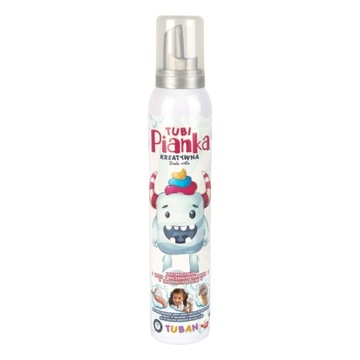 TUBI PIANKA kreatywna BIAŁA ALA 200ml do KĄPANIA