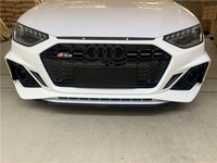 фото thumb №12, Бампер перед audi a4 b9 8w 20- lift rs4 look + нижня захист