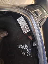 фото thumb №6, Vw golf vii 7 dsg воздуховод лепестки переключения