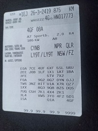 фото thumb №5, Audi a7 підлога килимок обшивка багажника 4g8863463b