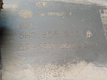 фото thumb №8, Vw golf 8 viii 19- спойлер плита pod бампер перед 5h0805915a