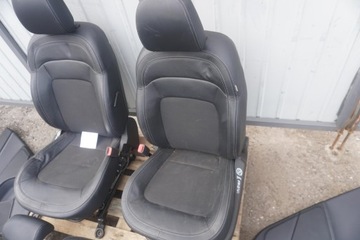 фото thumb №9, Kia sportage iii sl сидіння диван чорна шкіра uk оббивка 2012рік