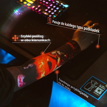 Компрессионные игровые перчатки Itachi Akatsuki Naruto Gaming Sleeve M
