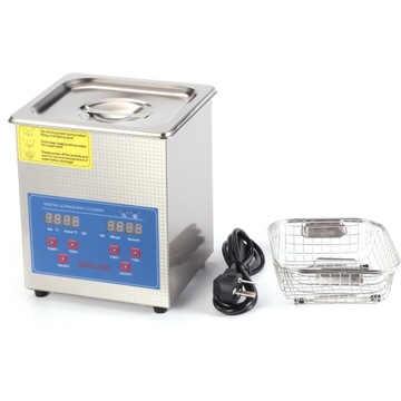 Myjka Ultradźwiękowa 1.3L | 40kHz 60W + Kosz do mycia części