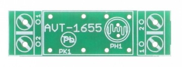 AVT1655B Миниатюрный сумеречный выключатель для установки.