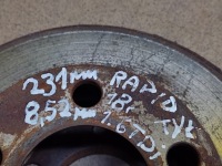 фото thumb №5, Skoda rapid ii 1.6 tdi гальмівні диски гальмівні задня kpl