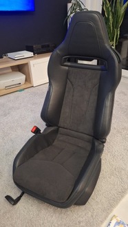 фото thumb №9, Сидіння recaro motorsport audi r8 4s spyder alcantara europa jak nowe
