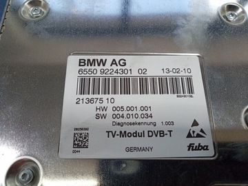 фото thumb №5, Bmw x6 e72 e71 e70 e90 блок управления модуль tv 9224301