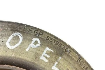 фото thumb №7, Колесо ременное вала коленчатого opel zafira b a05 55196301 1.9l дизель 88kw