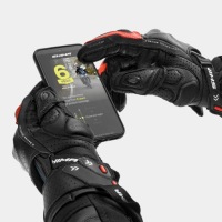 SHIMA RS-3 RED FLUO мужские кожаные мотоциклетные спортивные перчатки GRATIS