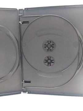 ЭКСКЛЮЗИВНЫЕ коробки на 4 DVD 14мм Черный 5 шт ПРОТЕК