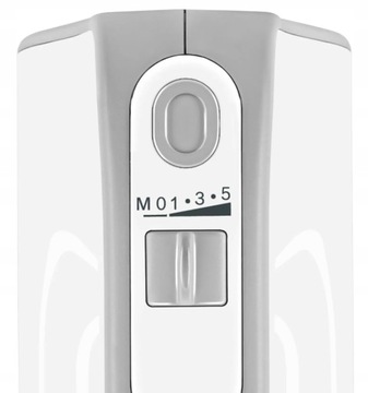Миксер Bosch MFQ 4080, 500 Вт, 5 уровней скорости, легкий и тихий, функция турбо.