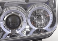 Фонари фары к vw bora od 1998 к 2005 кольца хром led Цена, фото thumb