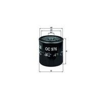 фото thumb №1, Фильтр масла oc976 "mahle-knecht"